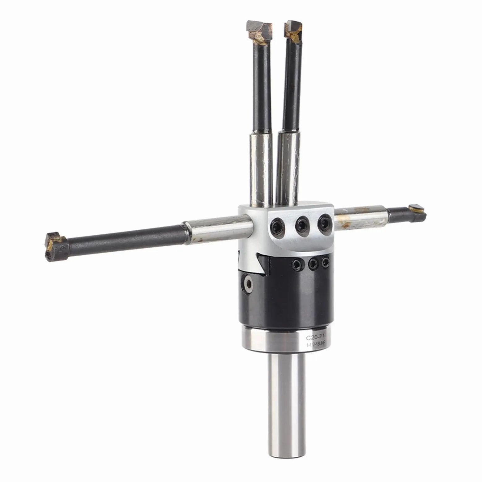 Juego De Cabezales De Mandrinar Taladro De Mandrinar De Acero Al Carbono C20-F1-12 Mango De Mandrinar Con Caja De Almacenamiento Para Fresadora CNC