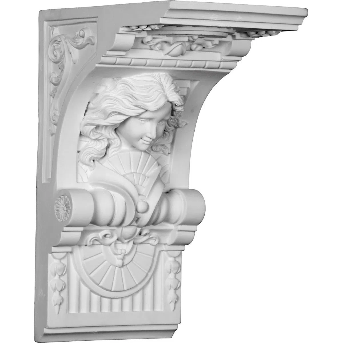 Ekena Millwork COR08X06X12HE Ménsula Blanco