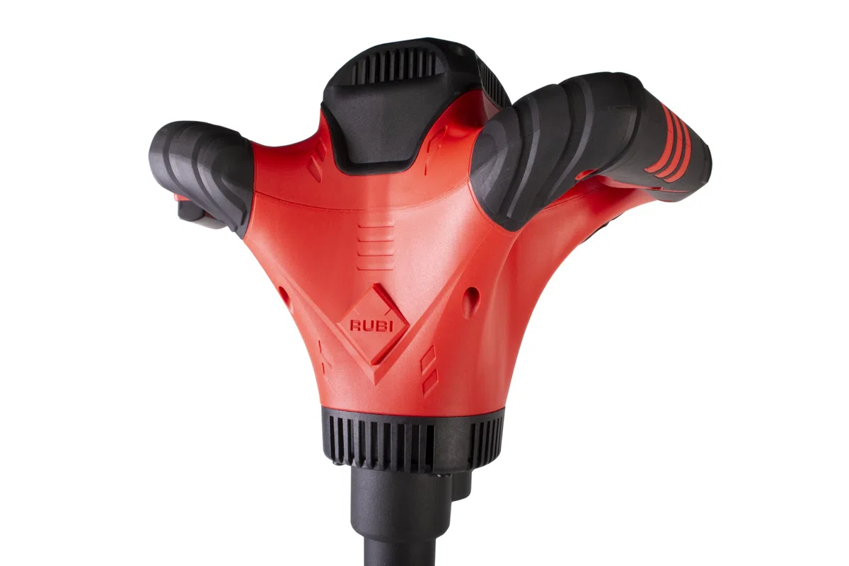 RUBI 26970 | Mezclador Eléctrico 1800W | Mezclado de Adhesivos Cementosos, Resinas, Pinturas y Otros Materiales | Evita creación de burbujas y/o grumos | RUBIMIX-9 SUPERTORQUE | 230V 50/60Hz