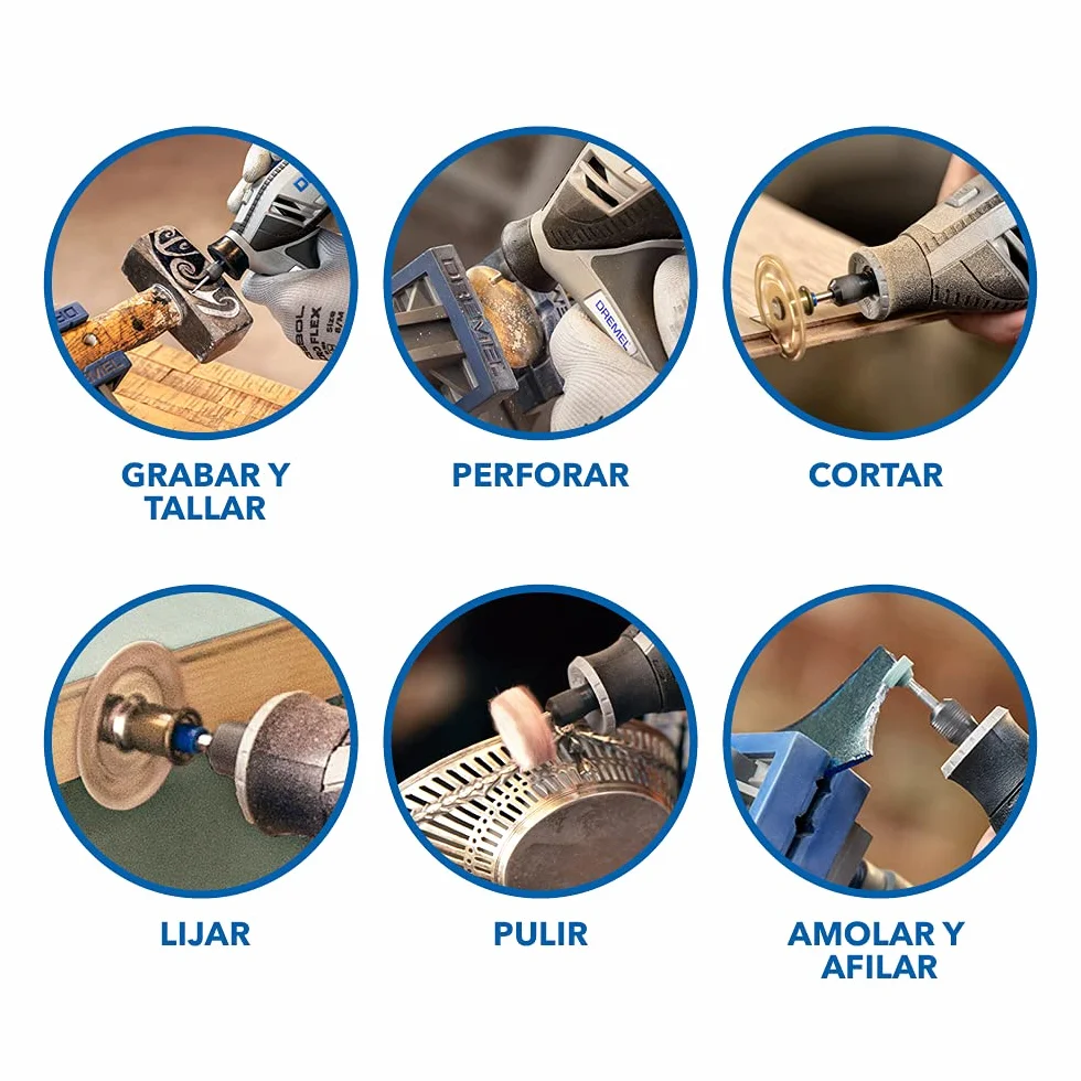 Dremel 4250 Herramienta rotativa de 175 W, kit multiherramienta Amazon Exclusive con 3 complementos y 45 accesorios, motor 175 W con retroalimentación electrónica, velocidad variable 5000-35 000 rpm