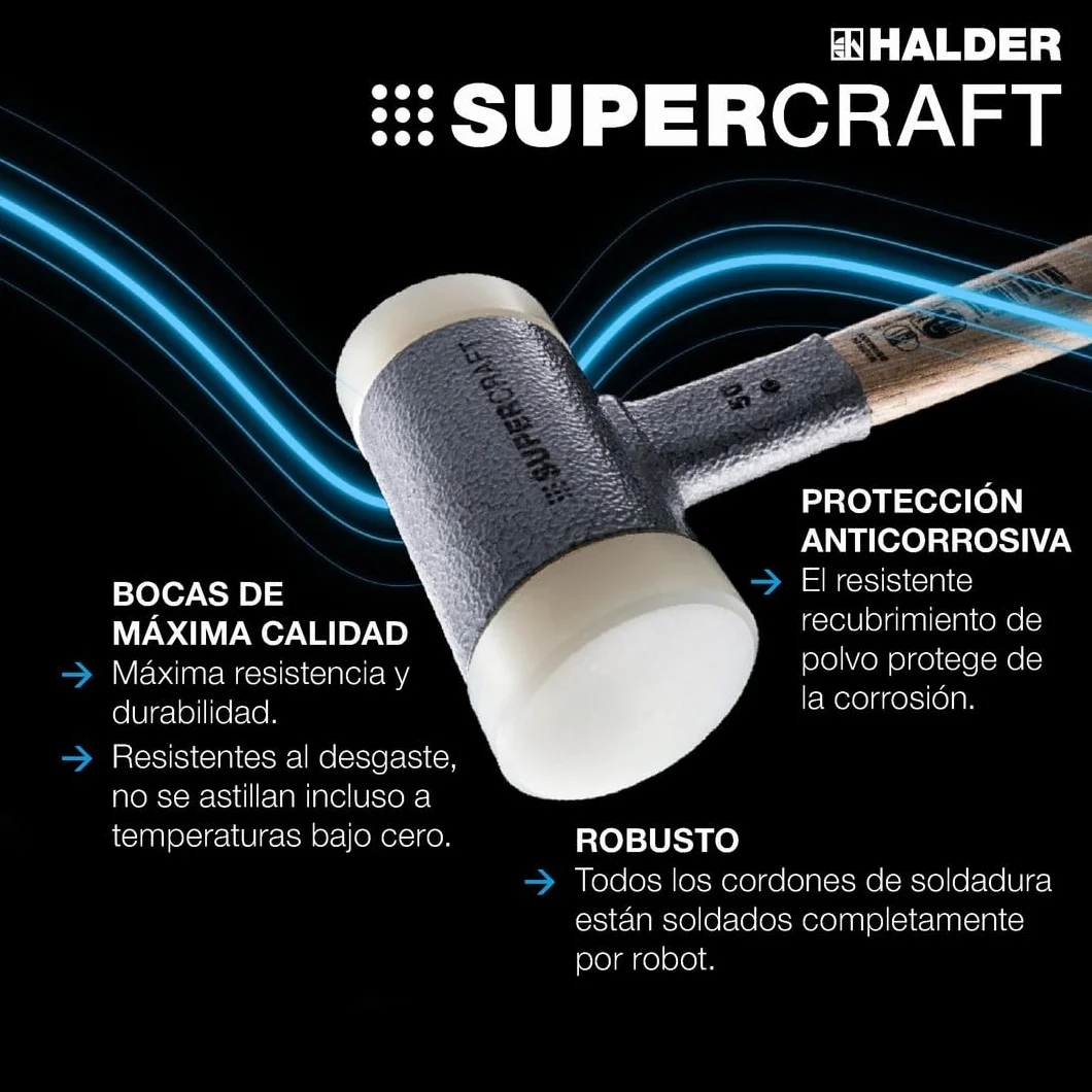 MAZA CABEZAS NYLON BLANCO 35MM-335MM M/MAD HALDER HALDER