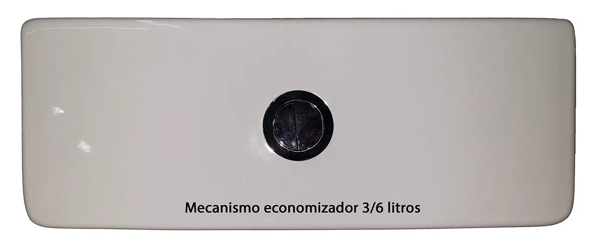 Inodoro CUBITTO Compacto de Dos Piezas Diseño Exclusivo Elegante y Moderno de Línea Cúbica. De Cerámica Blanca. Mecanismo Economizador 3/6. Salida Dual. Tapa Y Asiento en ABS. Sistema Rimless.