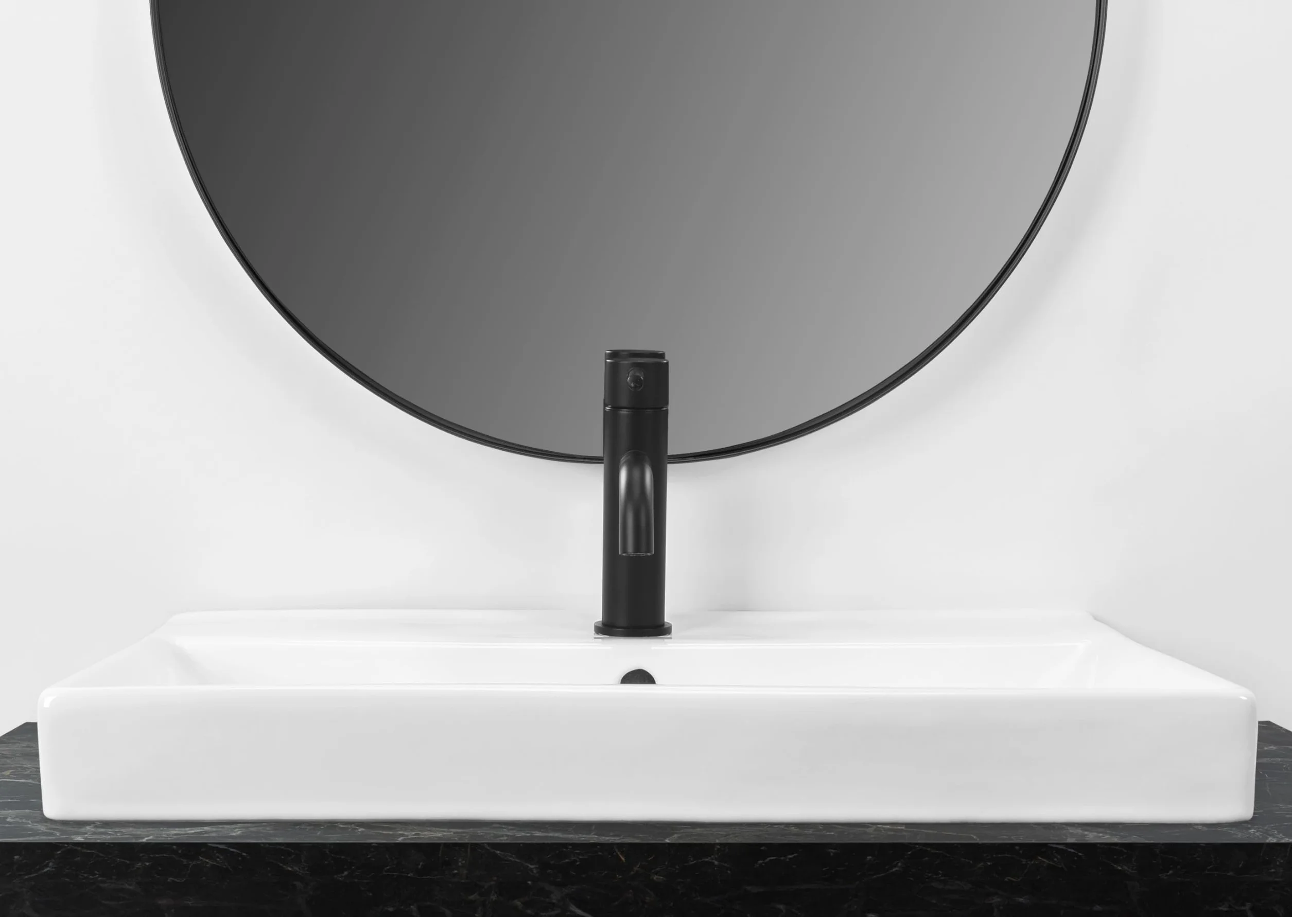 Rea U3326, Lavabo empotrado MANDY, White