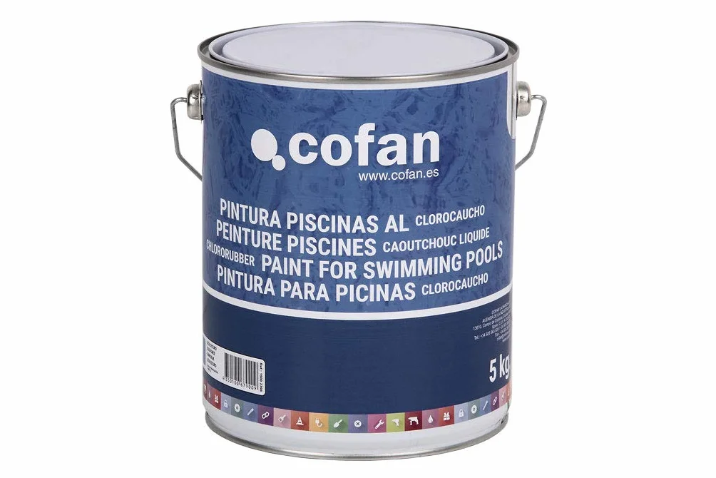 Pintura para Piscinas Clorocaucho | Color Azul | Tamaño del envase 5 kg
