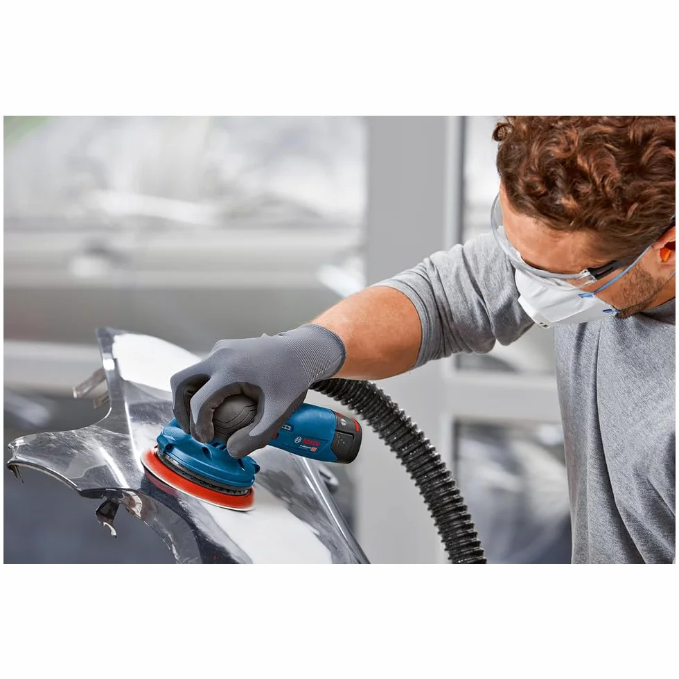 Bosch Professional 12V System lijadora excéntrica a batería GEX 12V-125 (incl. plato lijador [125 mm], 1 hoja de lija, bolsa para polvo, sin batería/cargador)