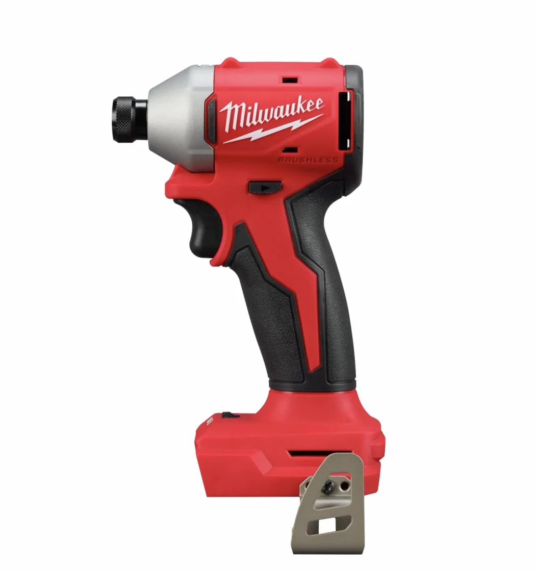 Milwaukee M18 Compact 3651-20 - Destornillador de Impacto Hexagonal de 3 velocidades (Herramienta Desnuda)