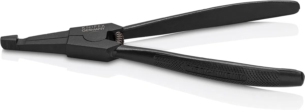 Knipex Alicate para arandelas especiales para arandelas de retención en ejes bruñido 170 mm 45 10 170
