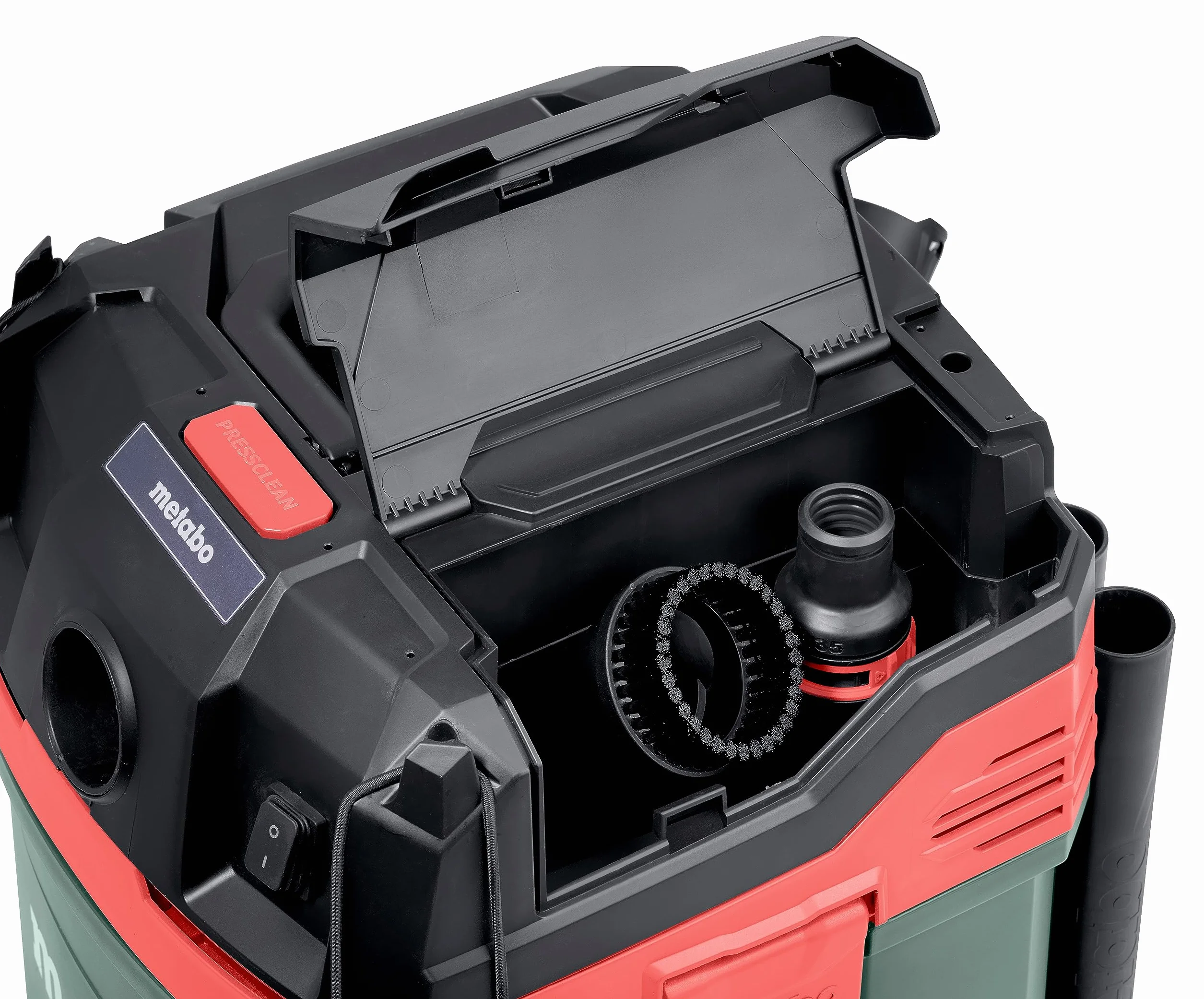 metabo Aspirador Seco/húmedo ASA 30 L PC (1.200 W, Caudal de Aire 4.200 L/min, 225 hPa, Depósito 30L, Interruptor PressClean, Accesorios con Sistema Quick, Apilable y Acoplable con Metabox)