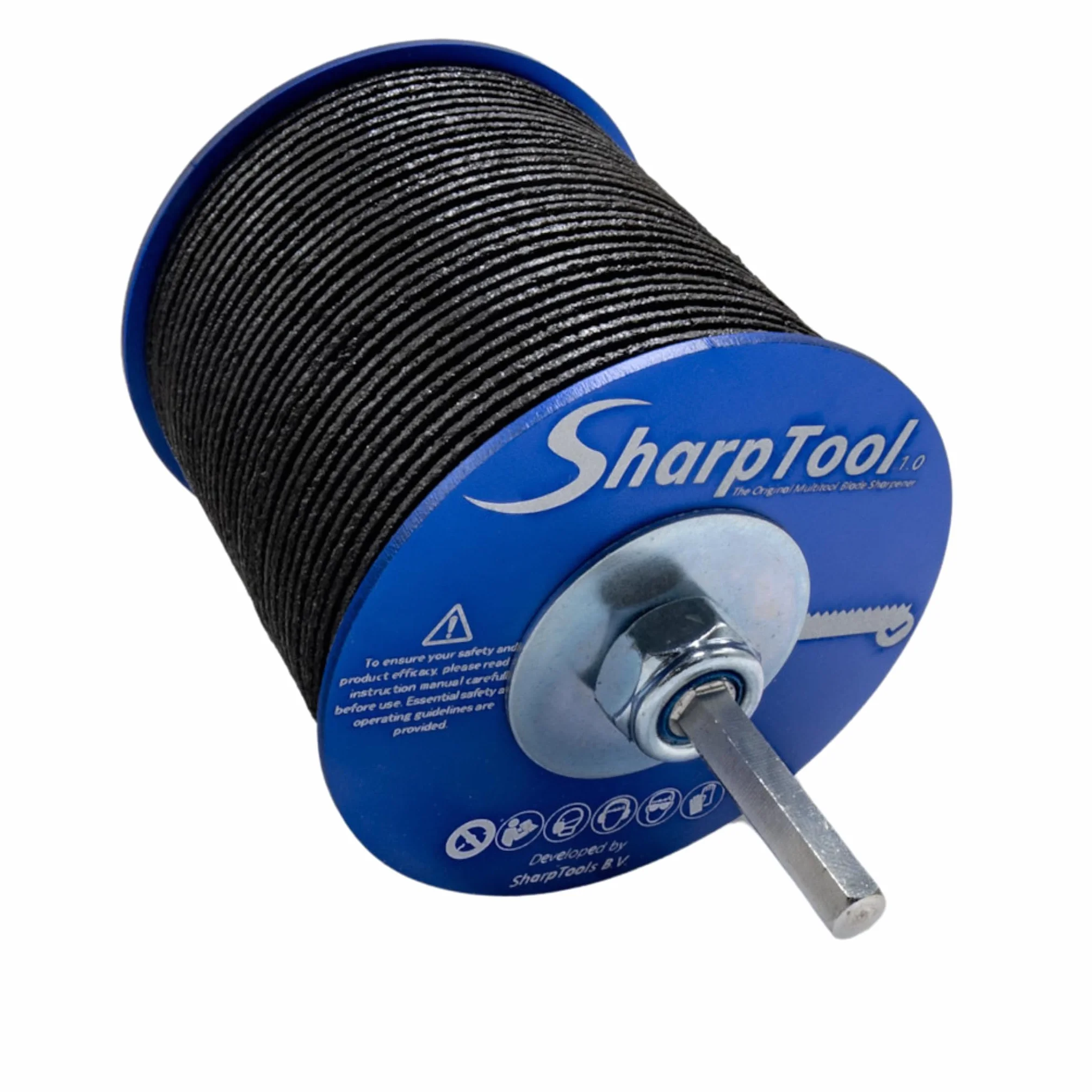 SharpTool 1.0 XL Afilador de Hojas Multitool - Accesorio para Herramienta Multifunción para Afilar Hojas de Inmersión, Accesorio para Herramienta Oscilante - Afilador de Hojas para Taladro - 68 mm
