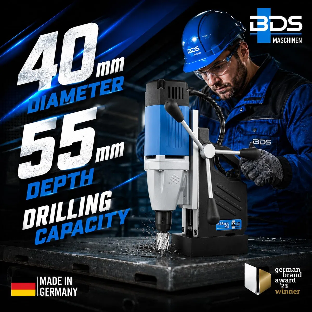 Bds - Mabasic200 taladro de la base