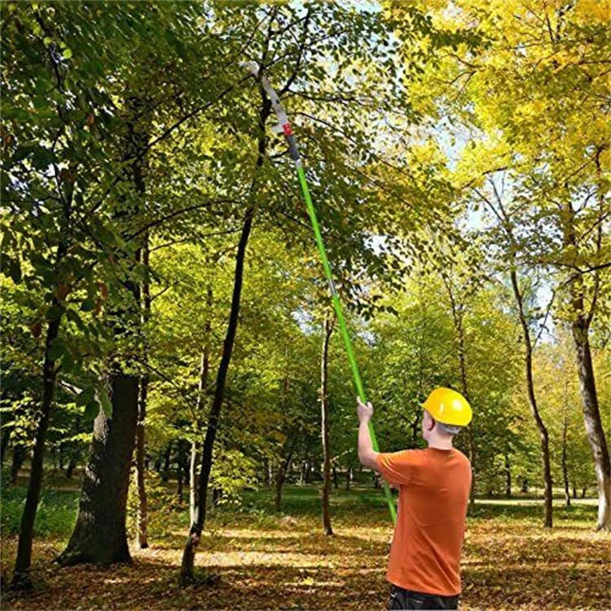 Sierra Podar, 8M Sierra Podar Sierra Mano Con Mango Telescópico Sierra árboles Podadora Longitud Ajustable Manual Con Bolsa Transporte 2 Hojas Sierra Sierra Para árboles Juego Herramientas Jardín