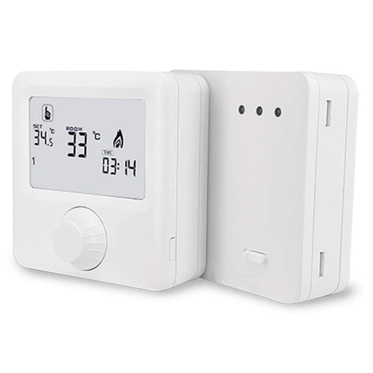KPS Cronotermostato digital para calefacción programable y con radiofrecuencia KPS CONFORTLINE CRONO RF