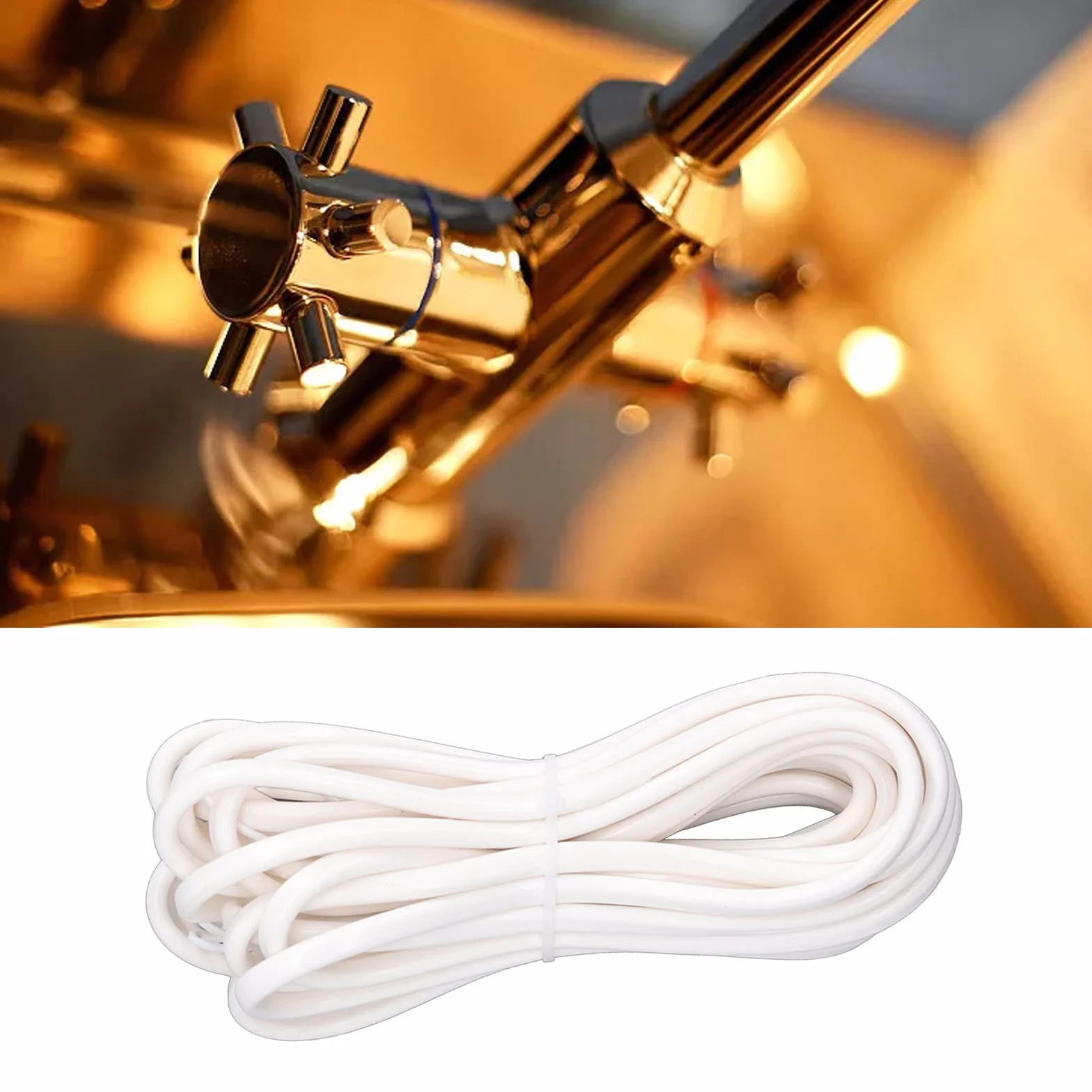 Cable de Calor Eléctrico de 240 W, Cable de Calefacción Anticongelante Resistente Al Agua para Descongelación de Tuberías de Agua AC220V