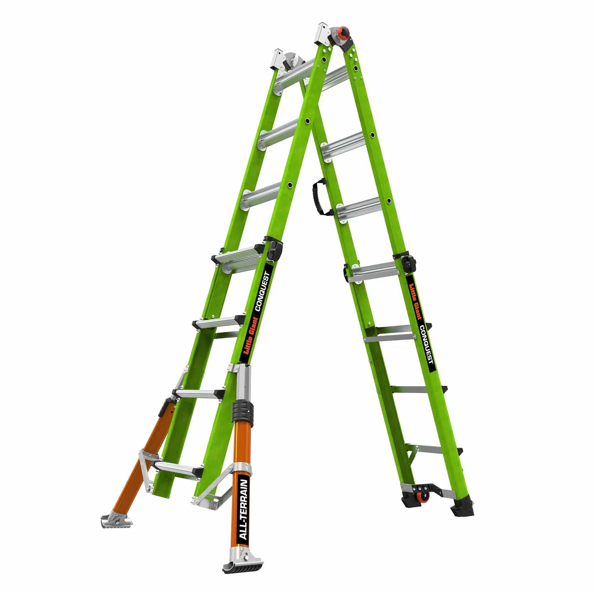 Little Giant Conquest - Escalera multiusos (fibra de vidrio, 17107)