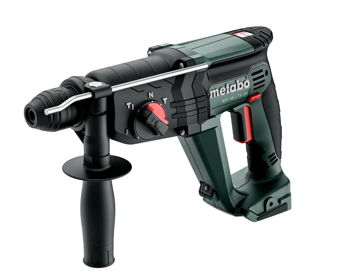 Metabo Martillo Combinado Inalámbrico SDS-plus 18V Versátil y Potente para Taladrar y Cincelar