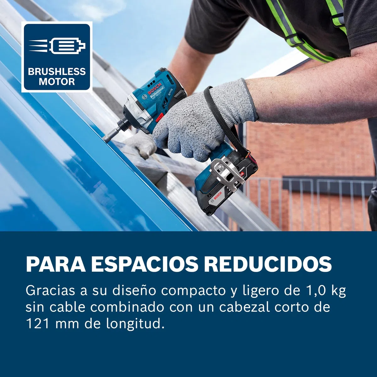 Bosch Professional 18V System atornillador de impacto a batería GDR 18V-215 (sin batería/cargador)