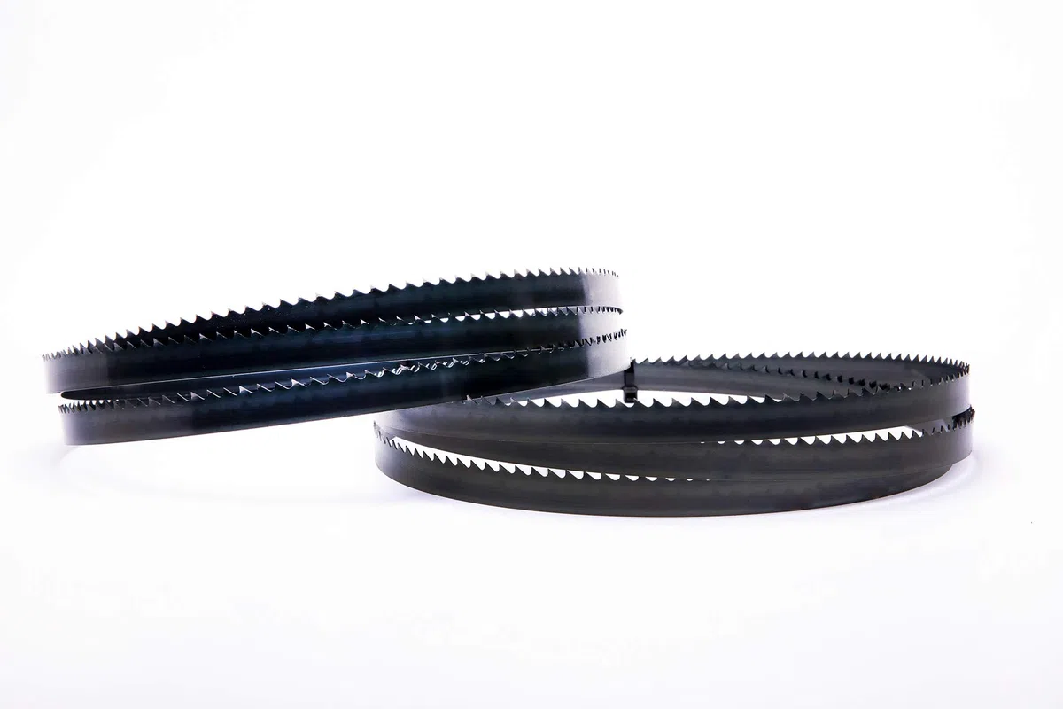 Juego de 2 hojas de sierra de cinta de alto rendimiento 2240 x 16 x 0,65 mm, 4 ZpZ de acero para herramientas para madera, entre otros, para Elektra Beckum Metabo Güde