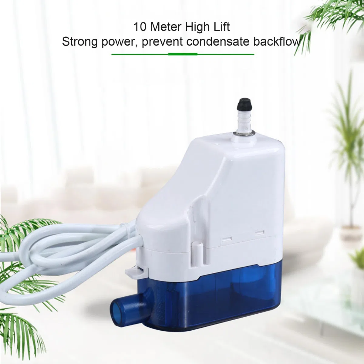 Bomba de Condensado HAVC, Bomba de Eliminación de Condensado Automática de 40L/H con Tanque de Agua de 0.07L, Bomba de Condensado Automática Silenciosa para Unidades de Aire