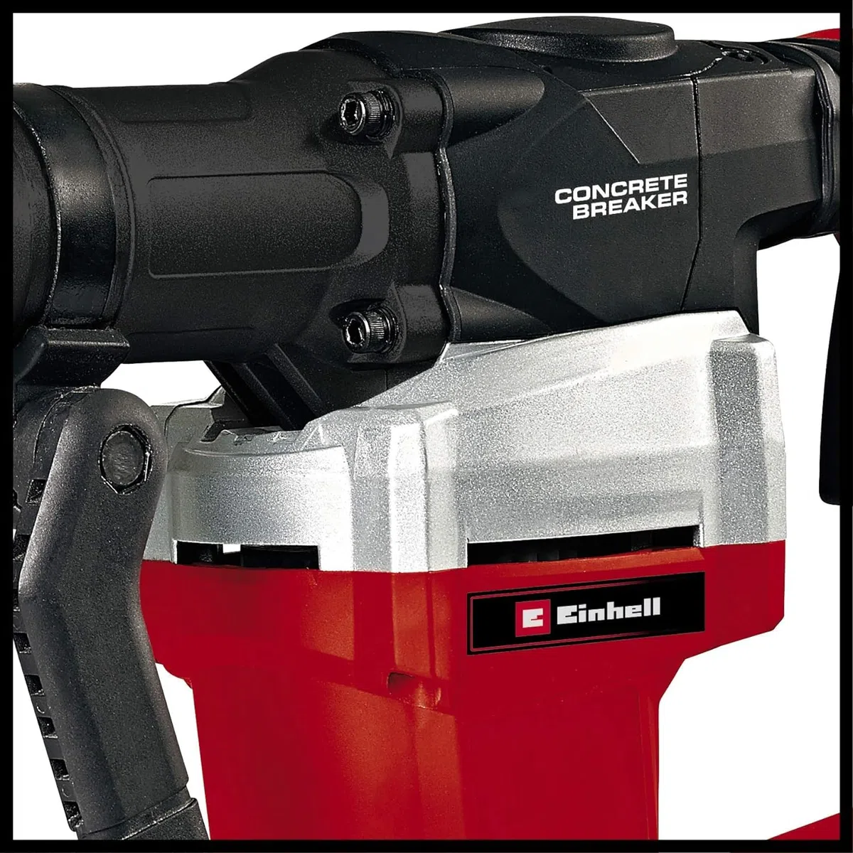Einhell Martillo de demolición TE-DH 32 (1500 W, 32 J, 1900 min-1, portaherramientas SDS-max, mango principal amortiguado contra las vibraciones+empuñadura suave, incl. cincel de punta/plano, e-box)