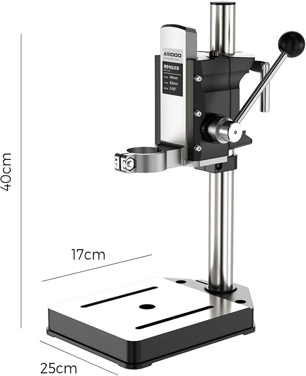 Soporte De Prensa De Taladro Manual,Banco De Trabajo De Prensa De Taladro De Mesa,Soporte De Perforación Ajustable,Soporte De Mesa Eléctrico,Herramienta De Reparación Con Base De Aleación Aluminio