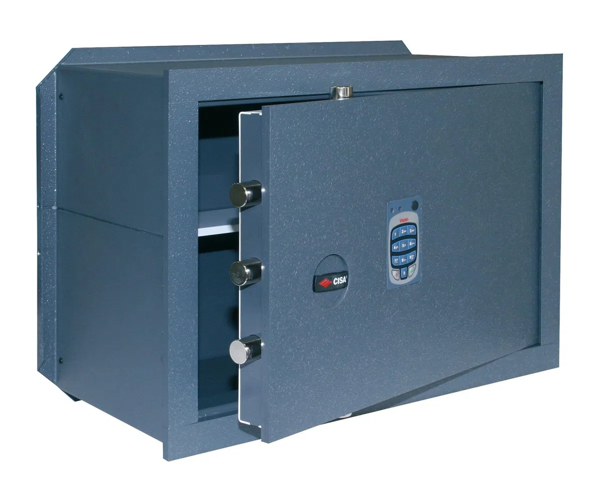 Cisa 2717620 82710/51 Cajas de Caudales, Electrónico, 49 x 36 x 25