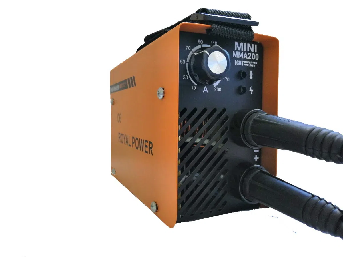 Máquina de Soldar Soldador de Arco Portátil Inversor IGBT Soldadora Inverter MINI MMA-200