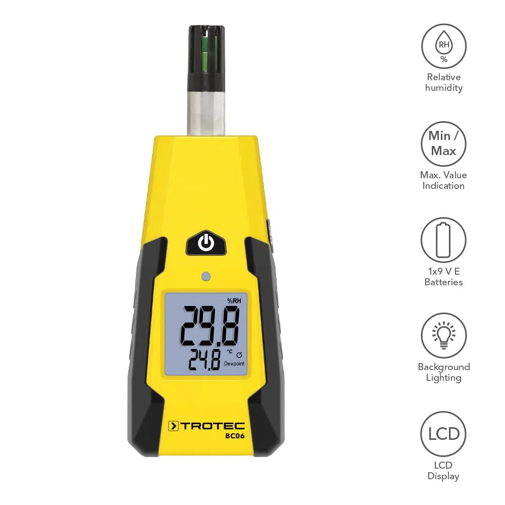 TROTEC Termohigrómetro BC06