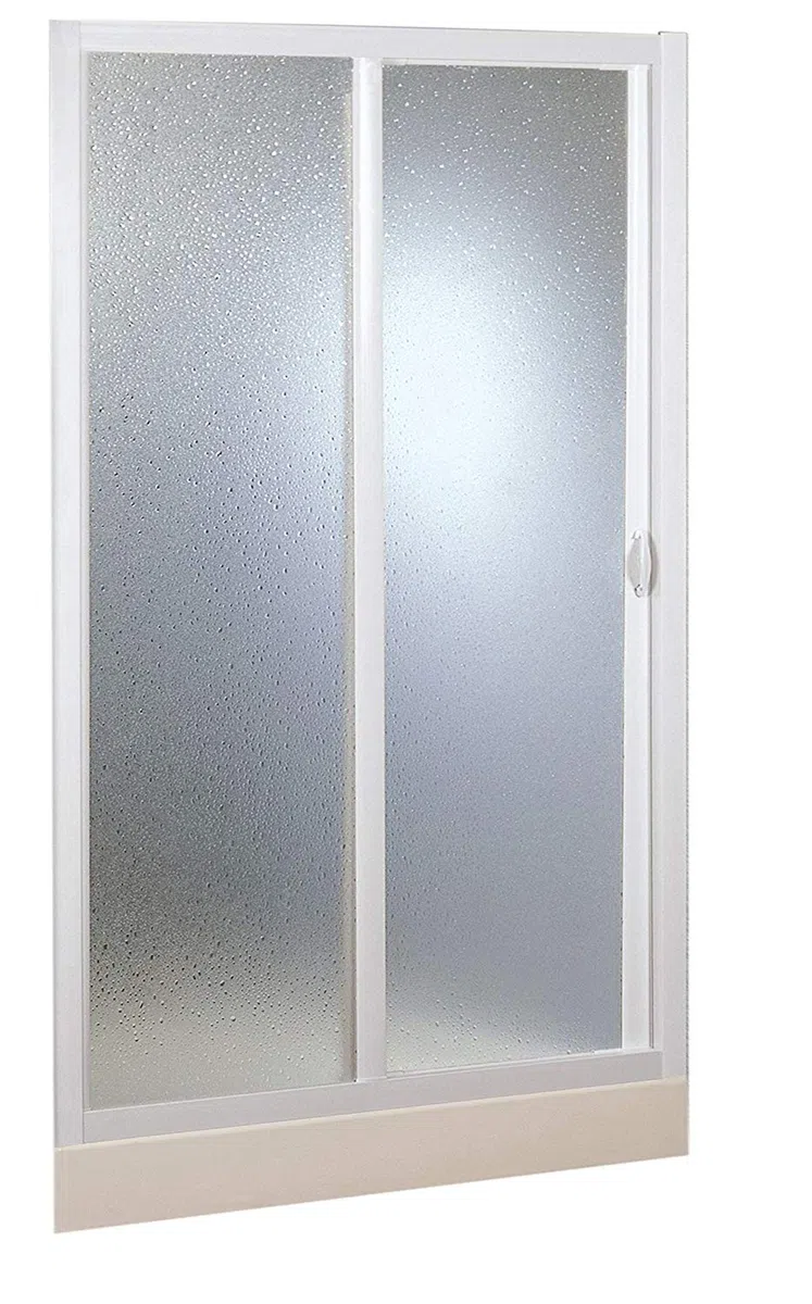 Forte Mampara de Ducha 150 CM de Acrílico Mod. Smart con Apertura Lateral