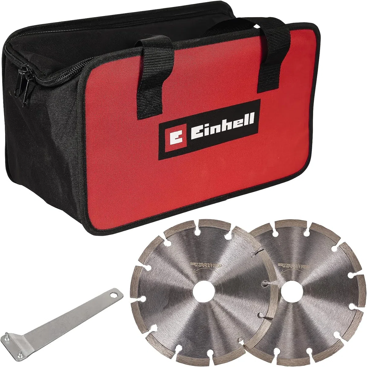 Einhell Rozadora TE-MA 1500 (1500 W, ajuste de profundidad de fresado continuo, ajuste de anchura de corte flexible, arranque suave, incl. bolsa + 2 discos de corte de diamante)