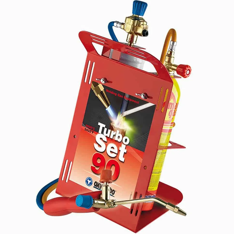 Oxyturbo - Kit de soldadura turbo set 90 oxígeno, maxy gas, muy bien garantizado