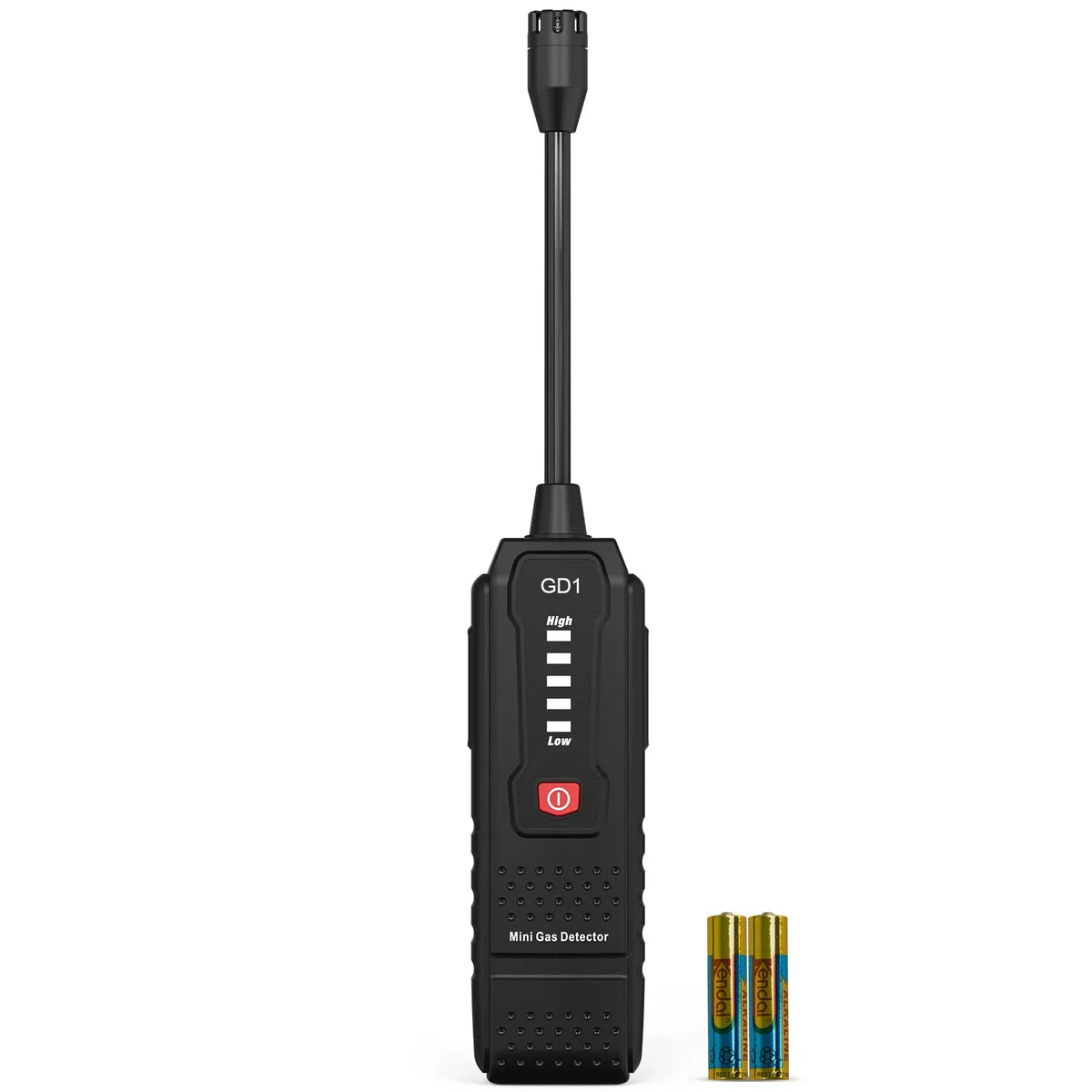 Detector de Fugas de Gas Natural, Detector Portátil para Gas Metano, Propano y Butano con Alarma Audible