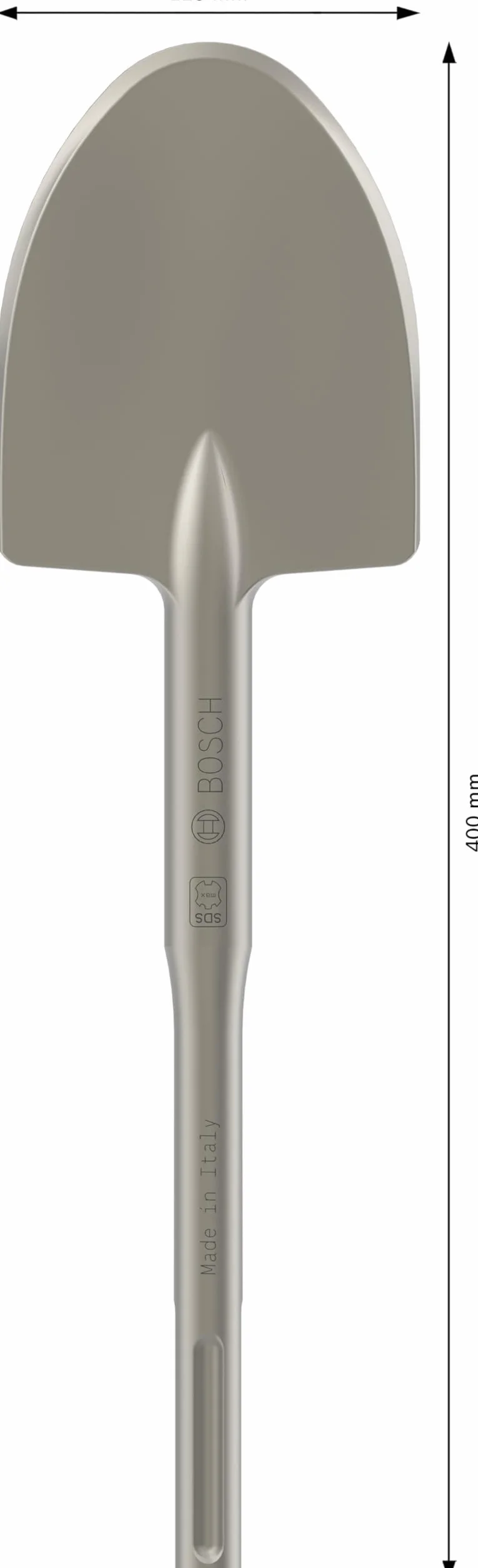 Bosch 1 618 601 017 - Cincel hueco SDS-max - 400 x 110 mm (pack de 1)