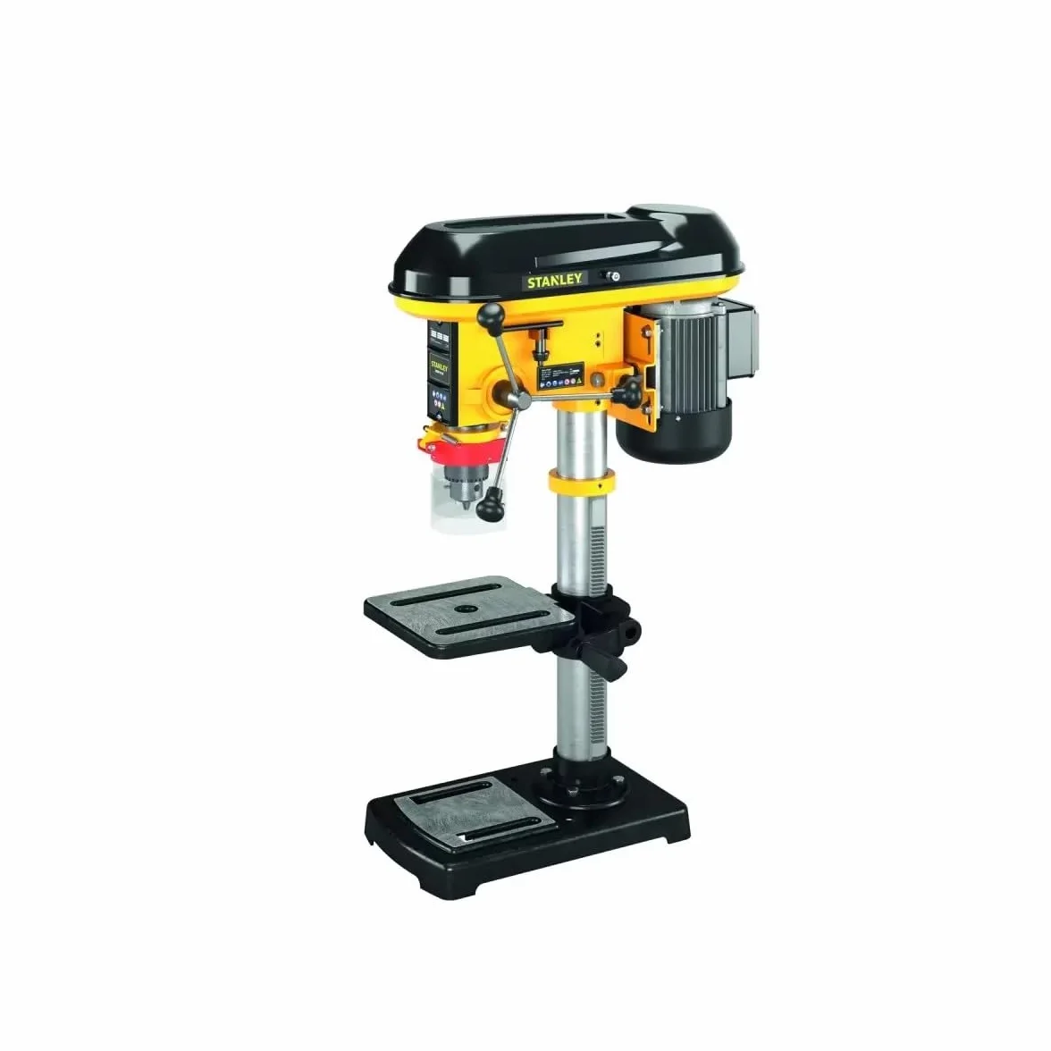 STANLEY - Taladro de columna de banco 600W 9 velocidades Portabrocas de 3 a 16mm SXDP16720E