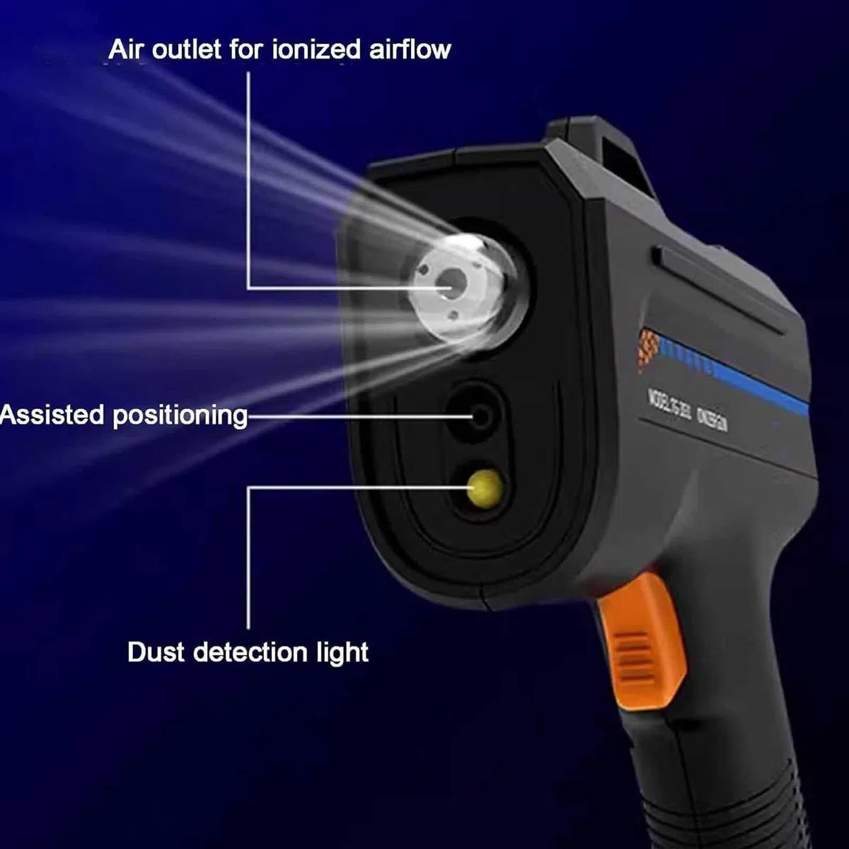 Ionizador Antiestático,Eliminador Electrostático,Pistola Antiestática Portátil,Eliminador Estática Aire Ionizante,Para Eliminación Polvo Y Electricidad Estática