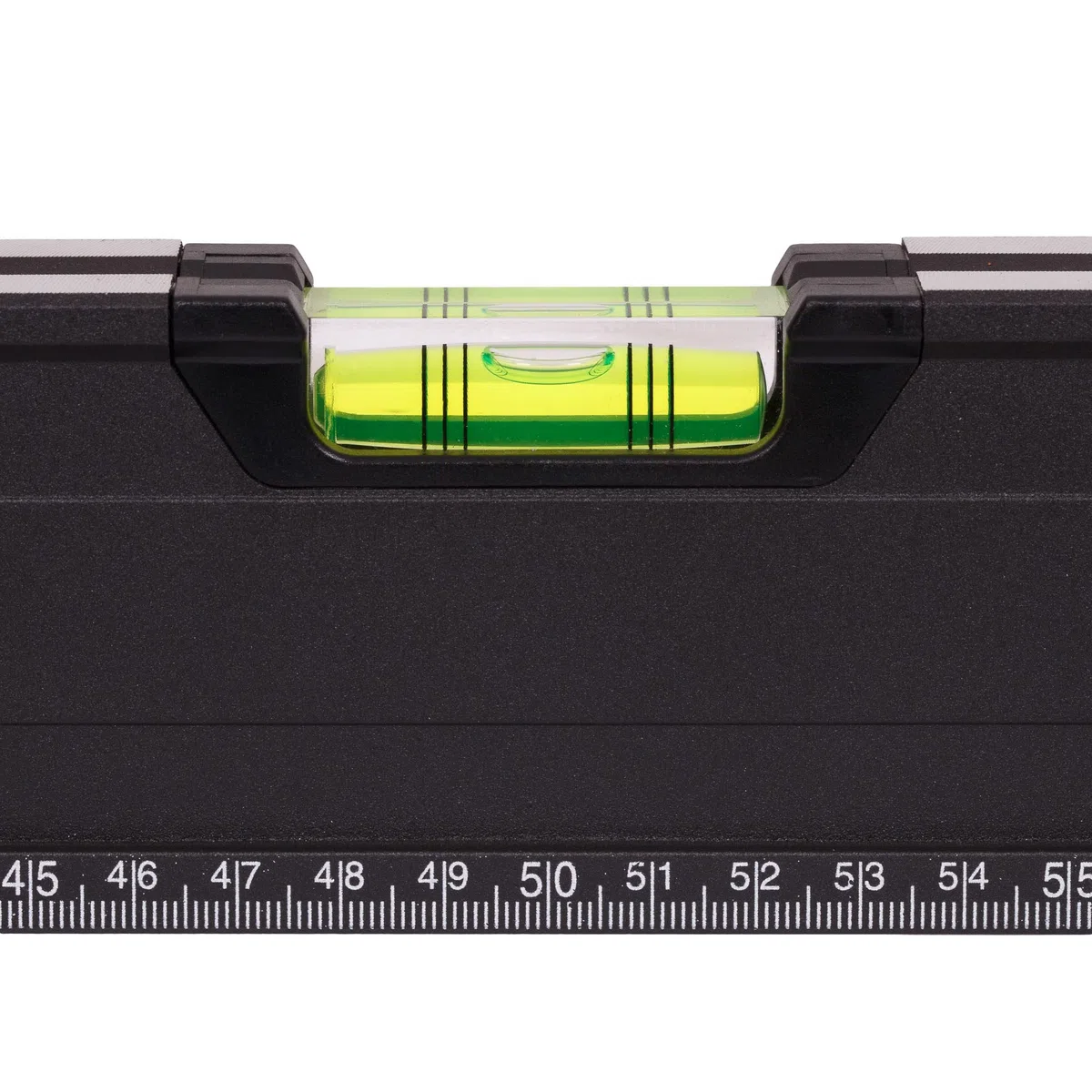 MIVOS - Nivel de burbuja de aluminio de 150 cm con sistema magnético y carcasa de aluminio - Nivel de burbuja con 3 niveles de burbuja - Alta precisión - Nivel magnético, 1500 mm, VR-4517, Negro