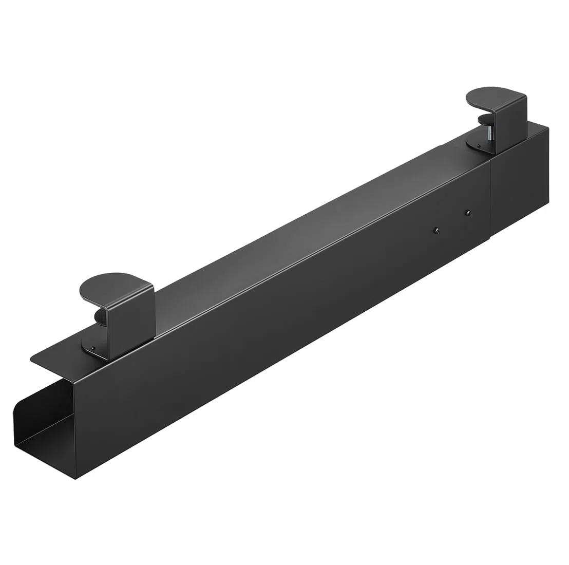 my wall Gestión de Cables de Escritorio HZ46-2L – Montaje Sencillo en Mesa, terminales de Tornillo, 800/1000/1200 mm de Largo, 100 mm de Ancho, Capacidad de Carga de 5 kg, gestión de Cables para
