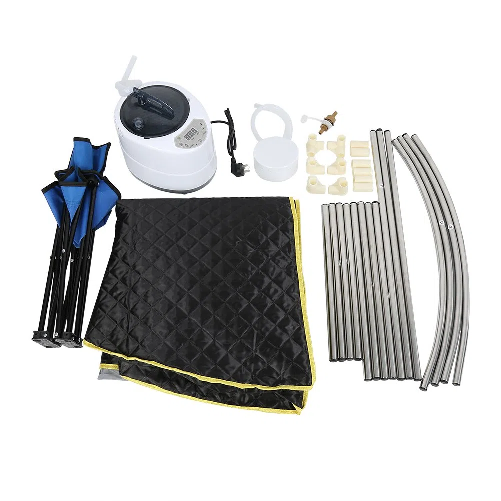 Sauna de Vapor Sauna Plegable Cabina Portátil Home Sauna Infrarrojo Spa Tienda Saunas con Controlador de Temperatura Remoto Sauna Cubierta Sauna,98x80x70cm