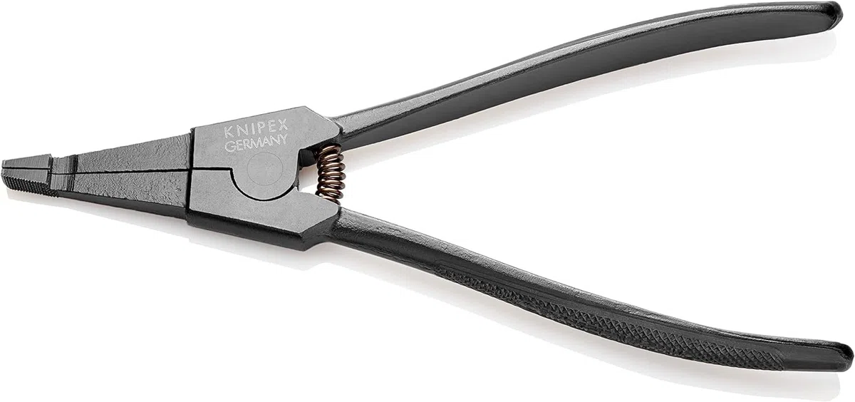 Knipex Alicate para arandelas especiales para arandelas de retención en ejes bruñido 170 mm 45 10 170