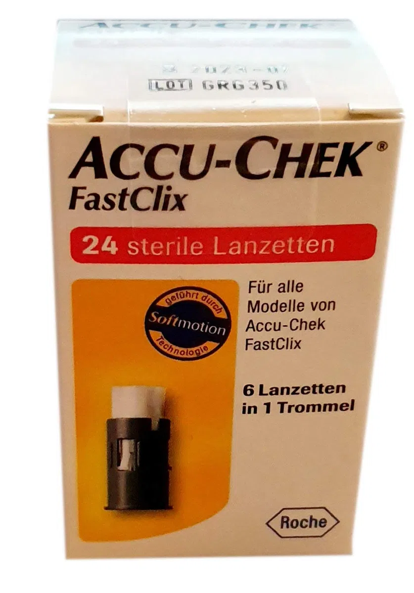 2 x punzones + lancetas FastClix