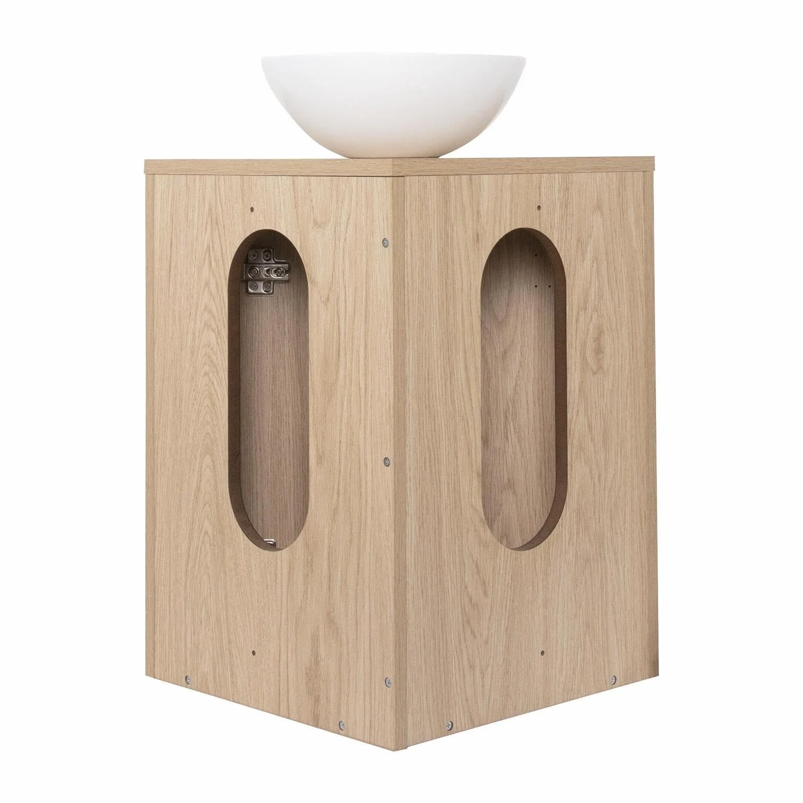 Sorrento - Mueble para lavadora esquinero y lavabo