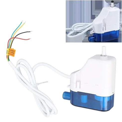 Bomba de Condensado Automático 19dB Ultra Quiet, 24L/H 10M 100-240V para Aire Acondicionado, Dehumidifier Ice Maker HVAC