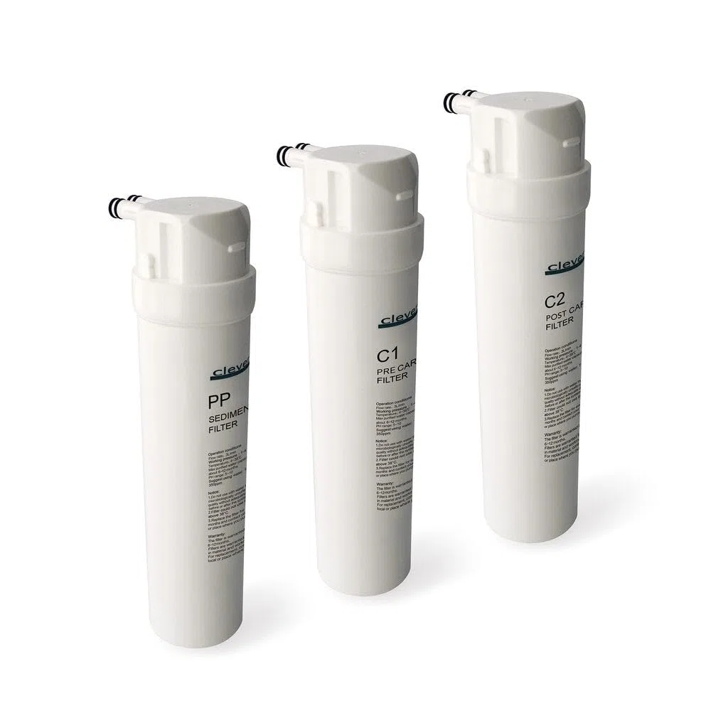 CLEVER 61535 PURE Pack Cartuchos Ultrafiltración PP C1 C2