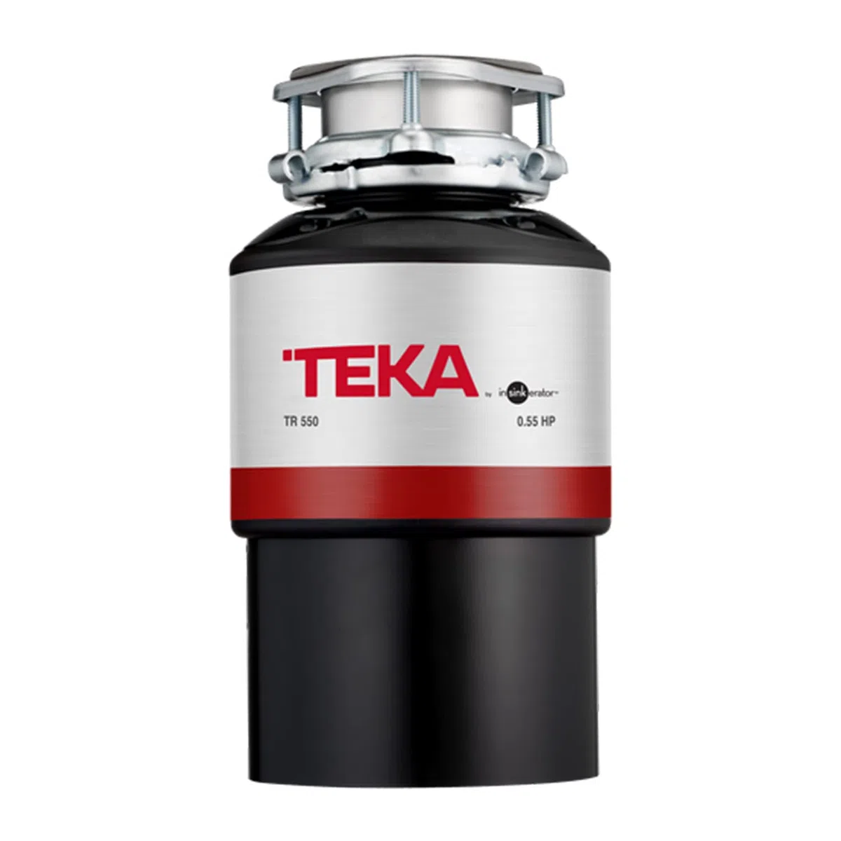 TEKA Triturador de Fregadero, de Acero Inoxidable, Triturador de Basura y Alimentos con Protección Anti Corrosión, Potencia 0,55 CV (380 W), Medidas 17,3 x 31,8 cm, Modelo TR 550