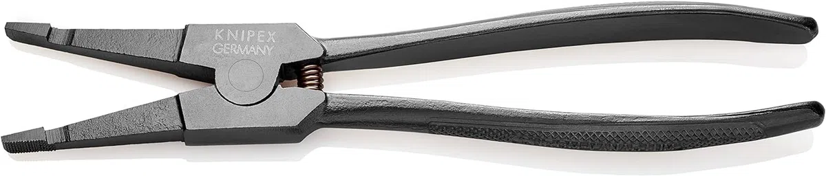 Knipex Alicate para arandelas especiales para arandelas de retención en ejes bruñido 170 mm 45 10 170