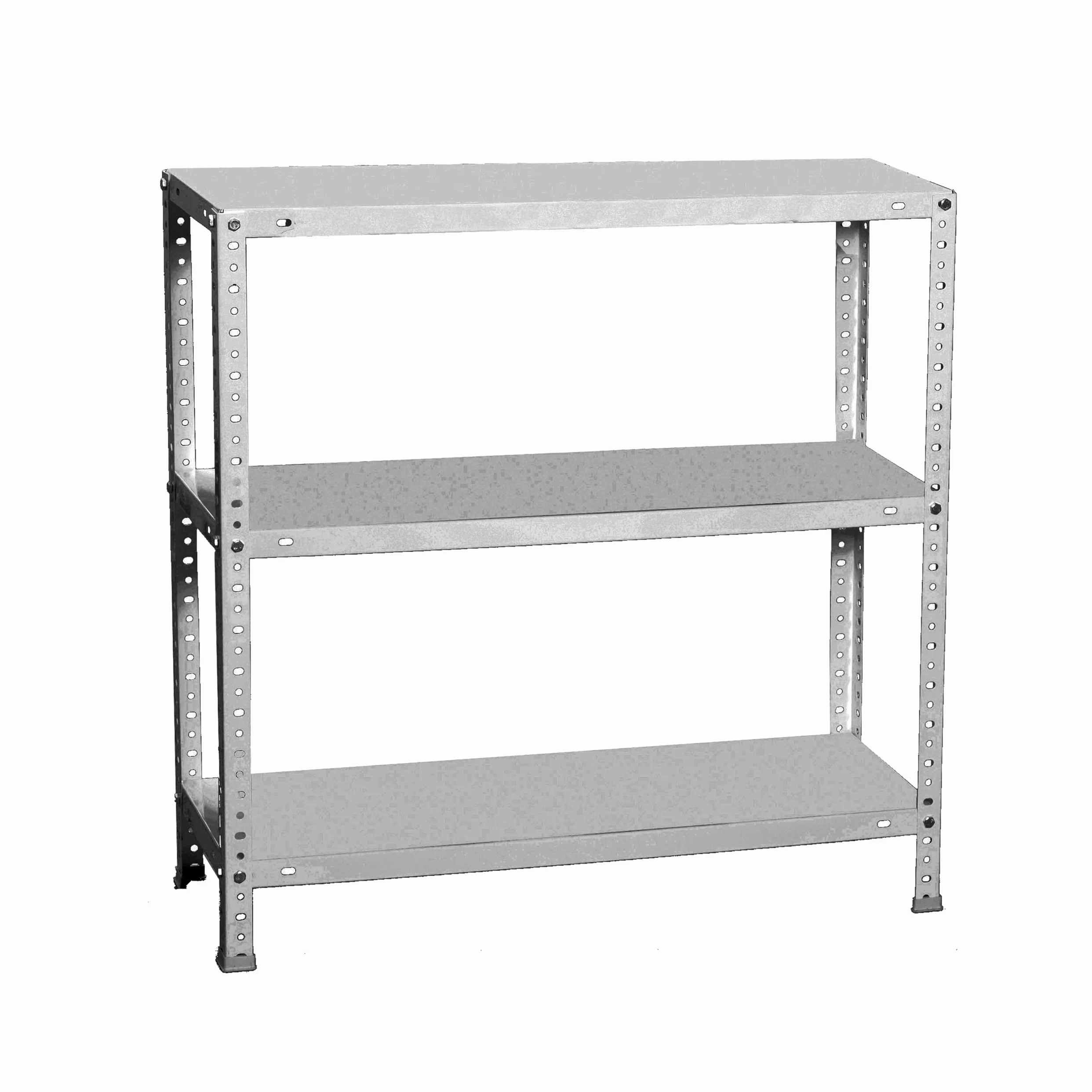Simon Rack Estanteria Metalica 900x1000x500 mm, 3 Alturas, Bandeja Metal, 100 kg de Punto Flexión, Estanteria Almacenaje, Galvanizado - Comfort