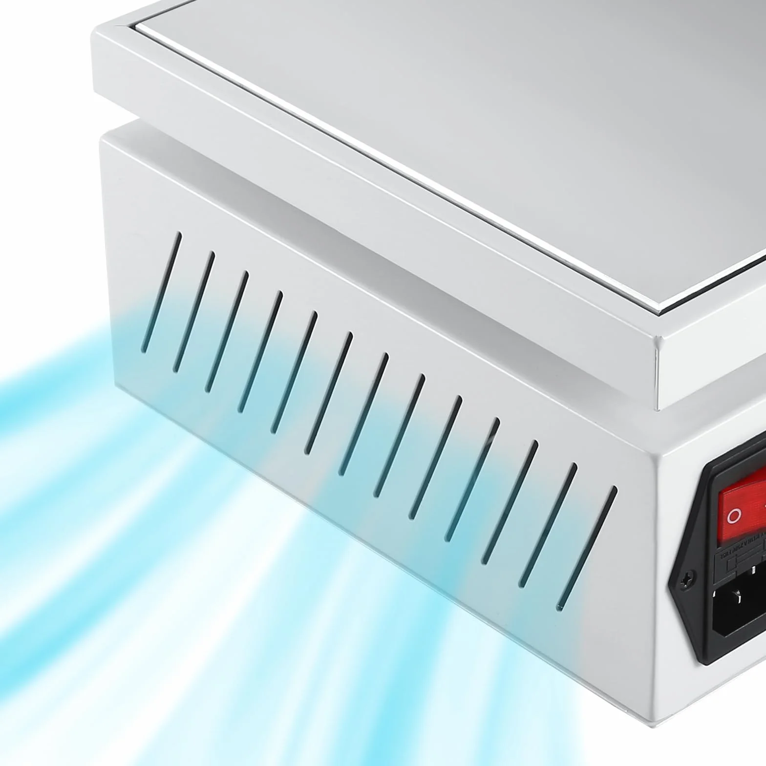 700W 220V Estación de Soldadura Placa Calefactora, LED Microordenador Precalentador Eléctrico para Laboratorio (200X200mm)