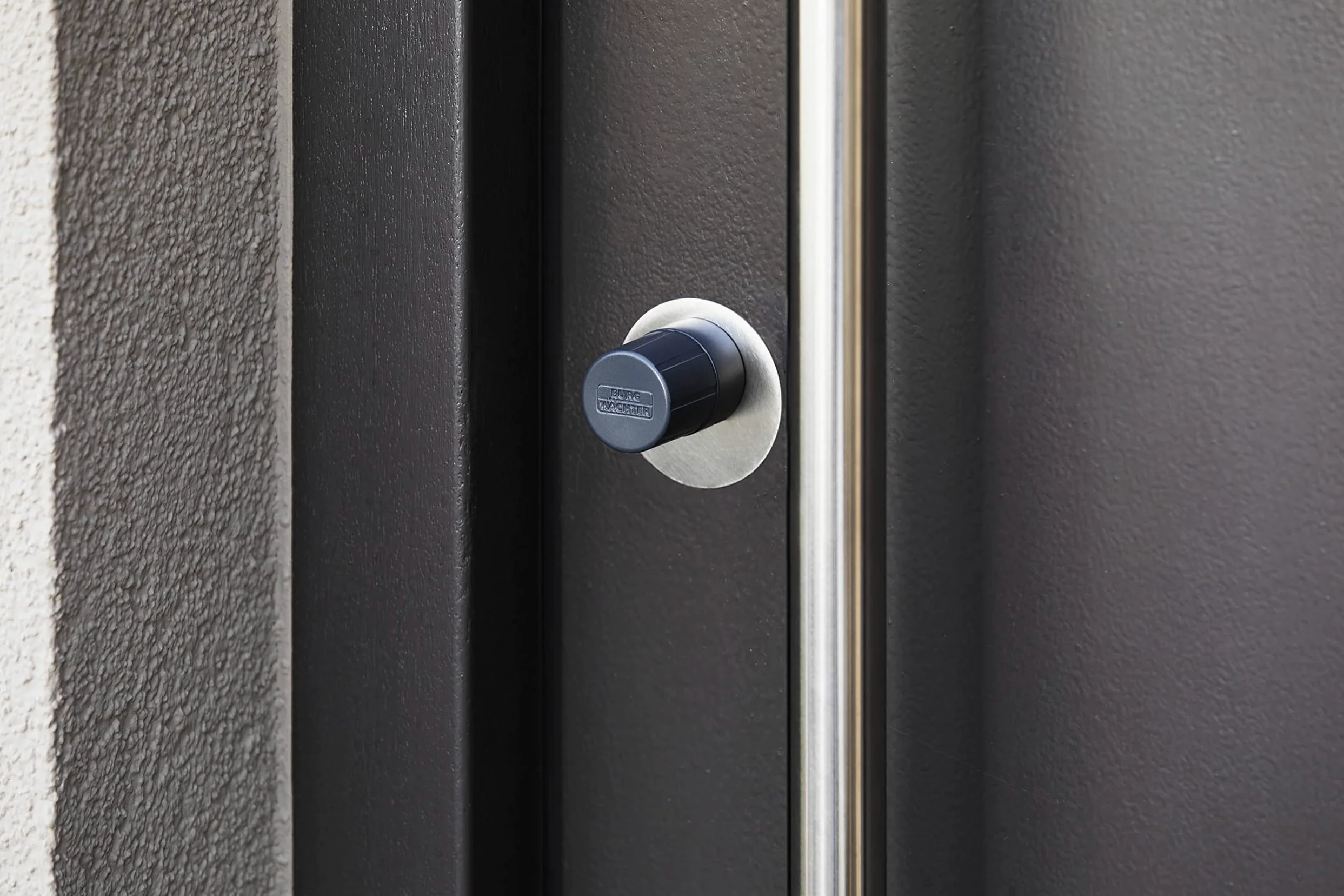 BURG-WÄCHTER Cerradura electrónica de seguridad para puertas de entrada secuENTRY, funcionamiento con código numérico, app o llave electrónica, incl. cilindro, Entry Home 2.0