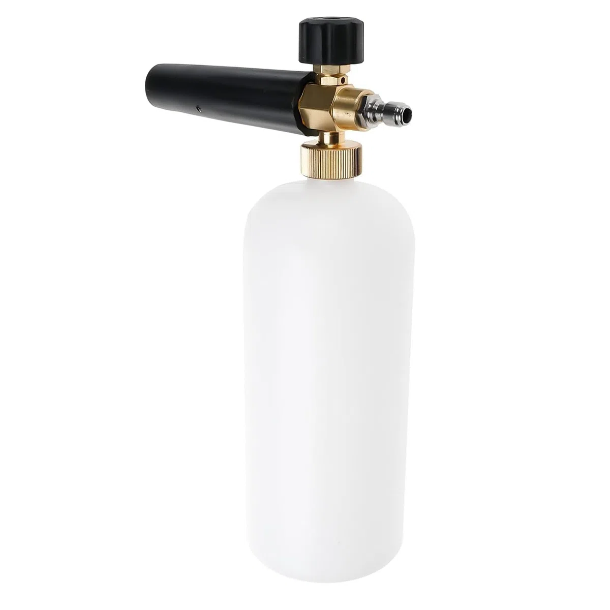 FreeTec - Lanza de espuma de nieve, 1 L, espuma de lavado, limpieza de coche, con conexión rápida, 1/4 "