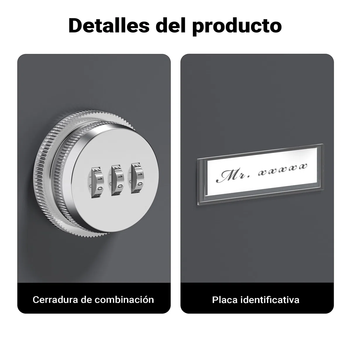 Wiltec Buzón para Paquetes Antracita 410 x 220 x 750 mm, buzón para Paquetes doméstico, recepción privada de Paquetes y Paquetes pequeños, buzón de Acero